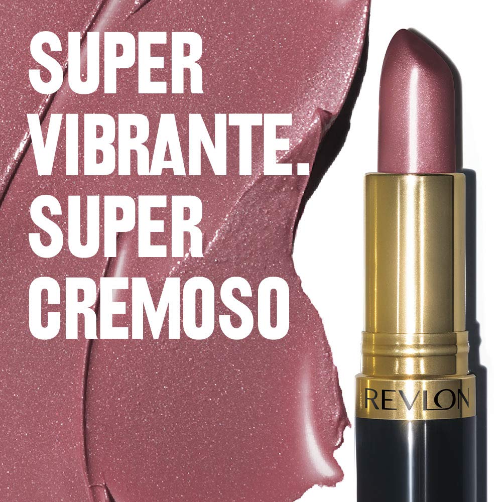 Lipstick by Revlon, Super Lustrous Lipstick, High Impact Lipcolor with Moisturizing Creamy Formula, Infused with Vitamin E and Avocado Oil, 755 Bare It All - Image 4